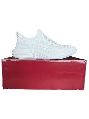 NWOB Journee Collection Dasha White Chunky Slip-On Sneaker Women's 8.5 M